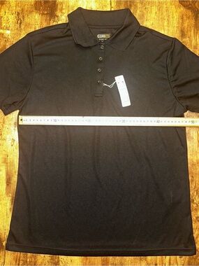Core 365 Men’s Black Performance Polo New #192